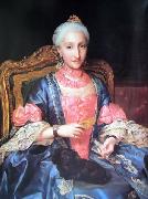 Anton Raphael Mengs Portrait of Infanta Maria Josefa France oil painting artist